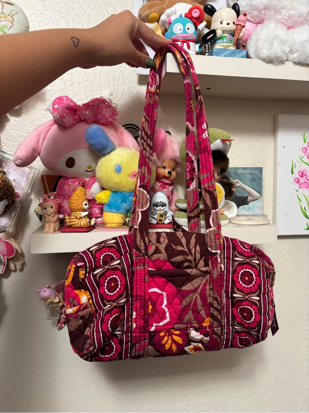 Vera Bradley Shoulder Bag Paisley Purse y2k whimsical